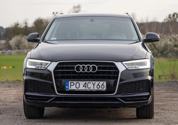 Audi Q3 cena 89900 przebieg: 99830, rok produkcji 2017 z Poznań małe 56